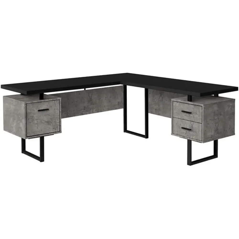 Desk Setup For Office - مكتب كمبيوتر على شكل حرف L