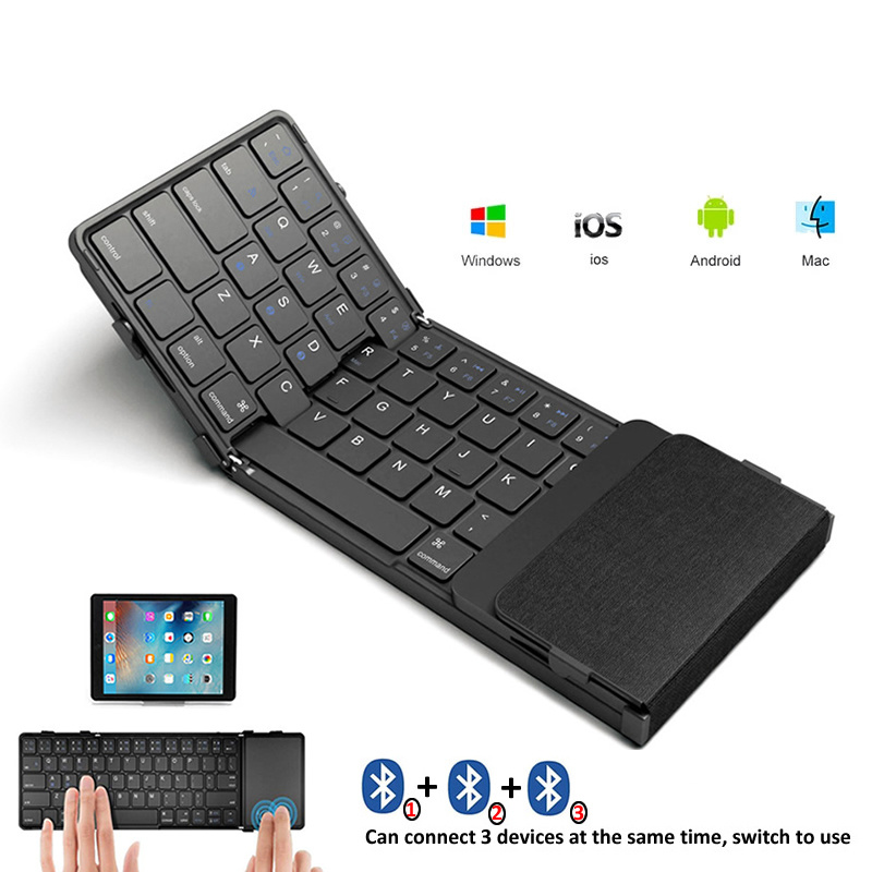 Desk Setup Ipad - لوحة مفاتيح لاسلكية قابلة للطي من