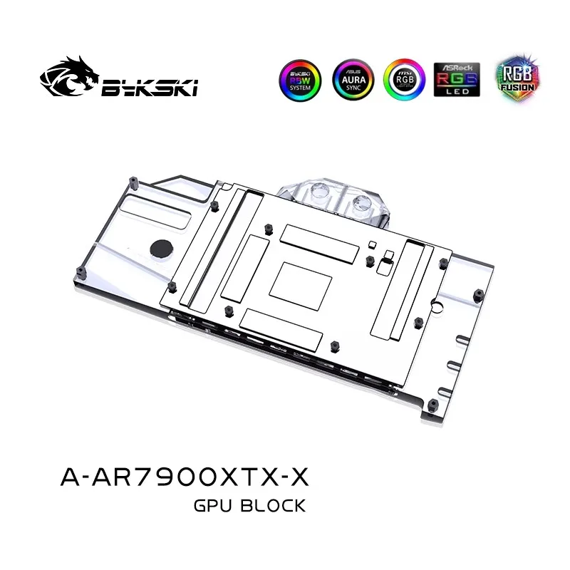 Amd Vga Rx 7900 Xtx - استخدام كتلة المياه Bykski لبطاقة ASRock