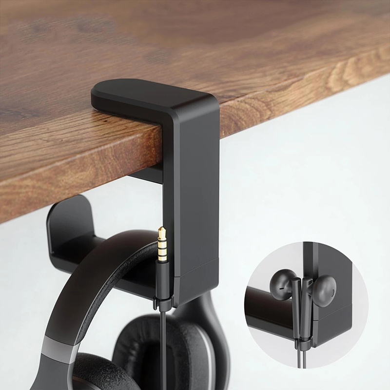 Desk Setup Table - يونيفرسال ديسكتوب 360 ° حامل سماعات