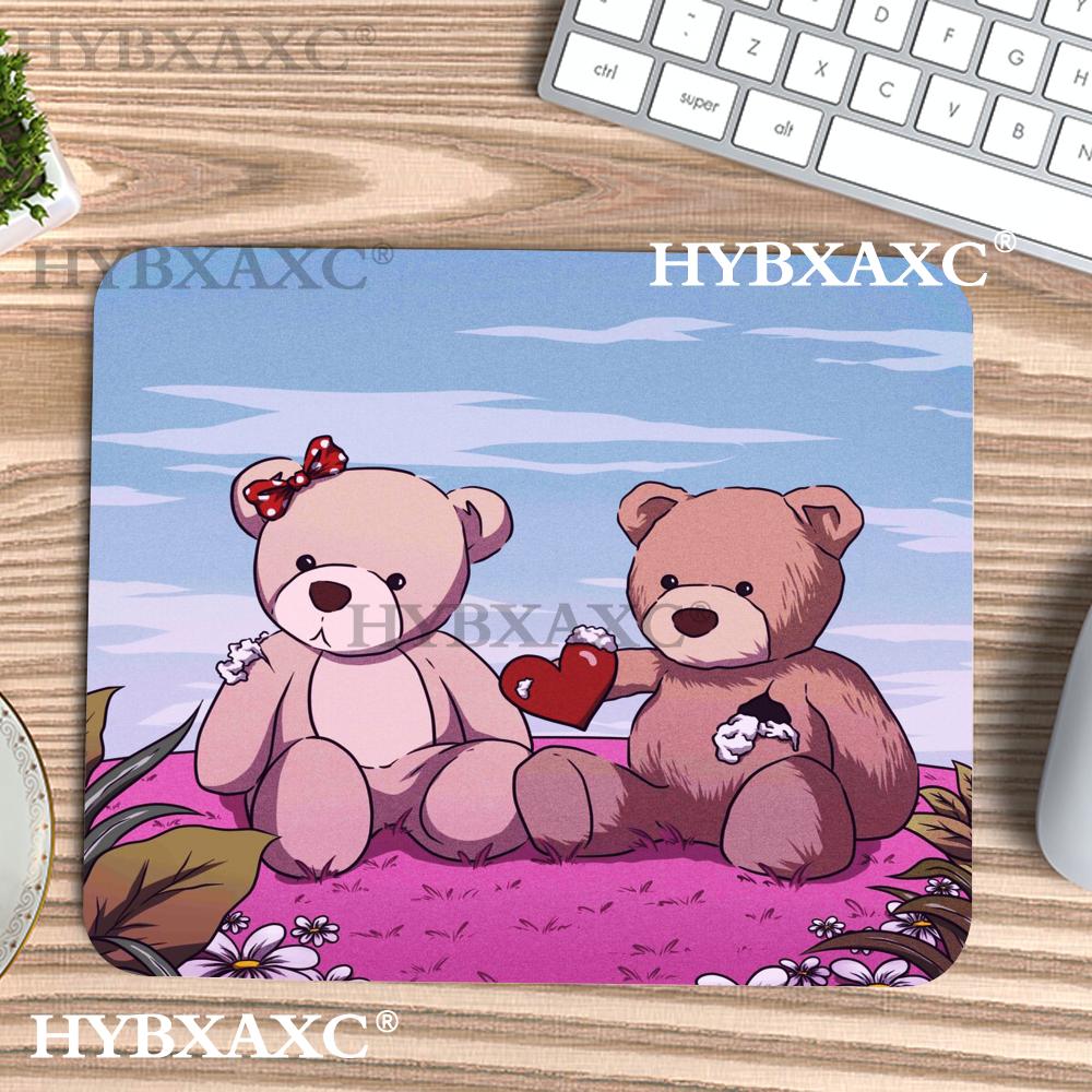 Desk Setup Couple - HYBXAXC حصيرة مكتب صغيرة بتصميم دب