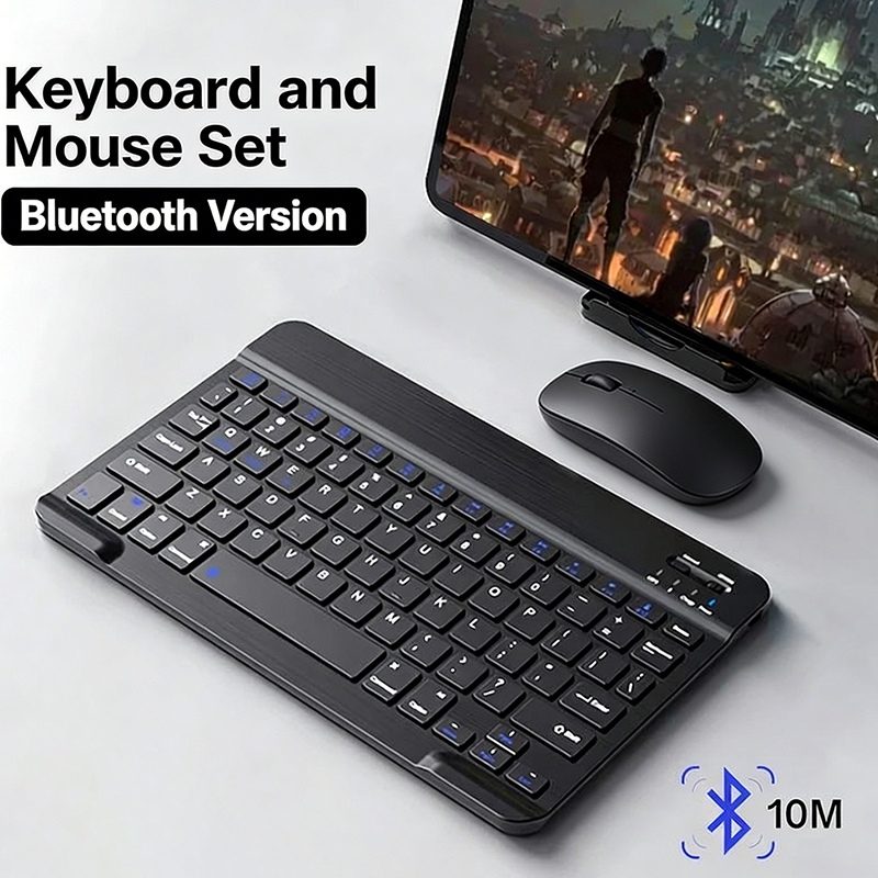 Desk Setup Ipad - لوحة مفاتيح وماوس بلوتوث من JP