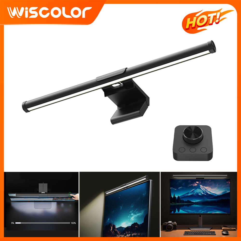 Desk Setup For Office - شريط إضاءة ذكي لشاشة الكمبيوتر بتقنية