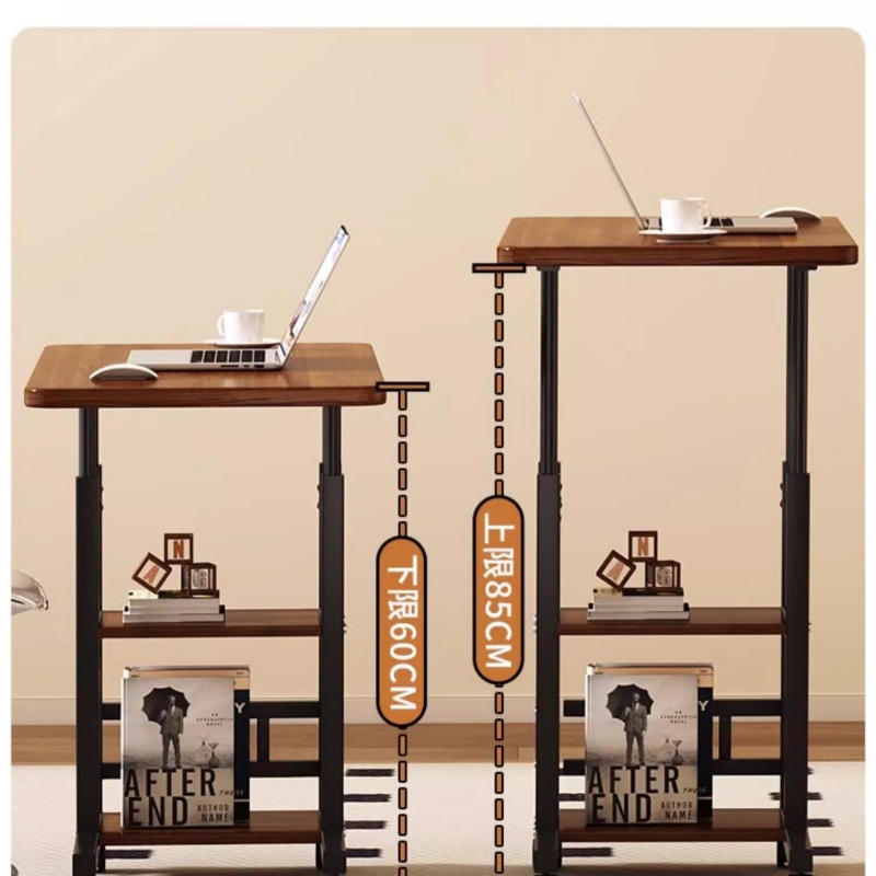 طاولة جانبية متحركة قابلة للرف - مراجعة Desk Setup Maker وسعره