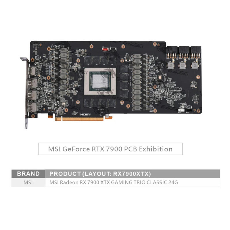 Bykski A-MS7900XTXTRIO-X استخد - مراجعة Amd Vga Rx 7900 Xtx وسعره