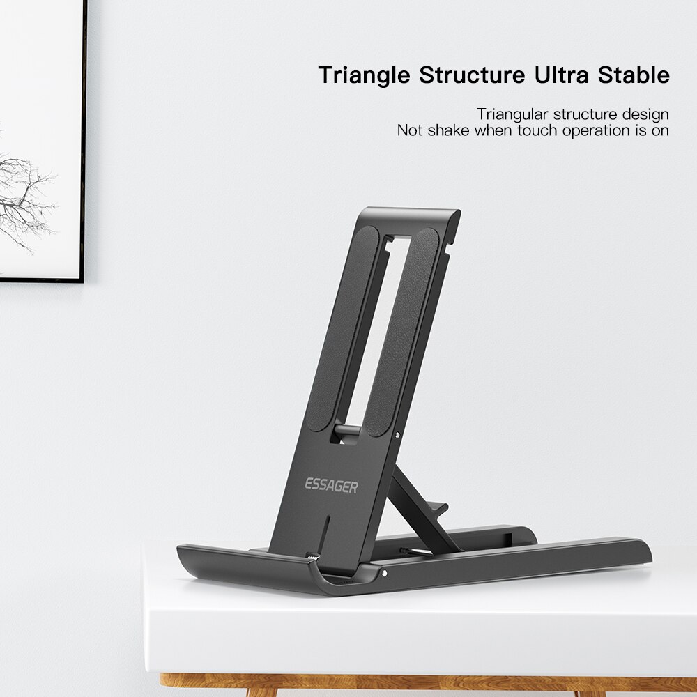 Essager محمول ، حامل صغير قابل - مراجعة Desk Setup Ipad وسعره