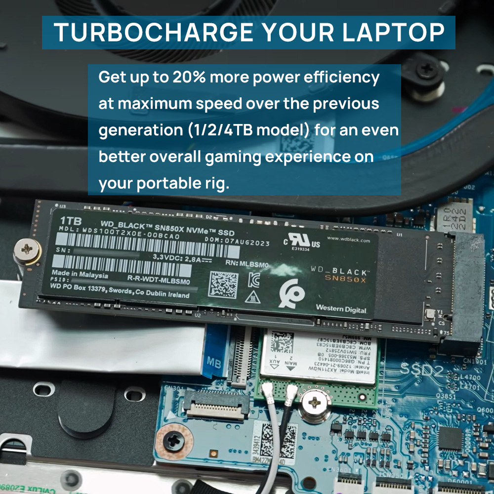 ويسترن ديجيتال WD SN850X SSD 1 - مراجعة Samsung Ssd Evo 870 وسعره