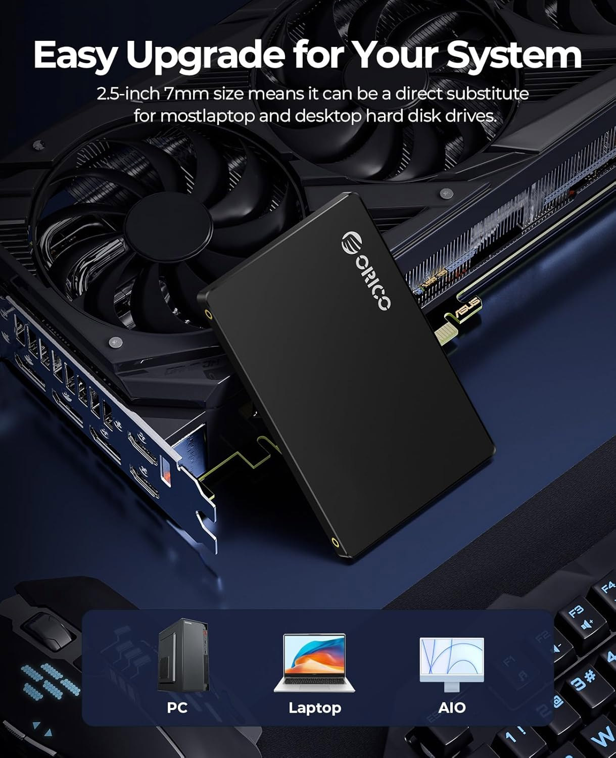 ORICO 1 تيرا بايت SATA SSD 2.5 - مراجعة Samsung Ssd Evo 870 وسعره