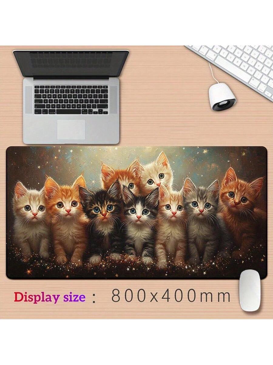 لوحة ماوس للألعاب على شكل قطة  - مراجعة Desk Setup Pc And Laptop وسعره