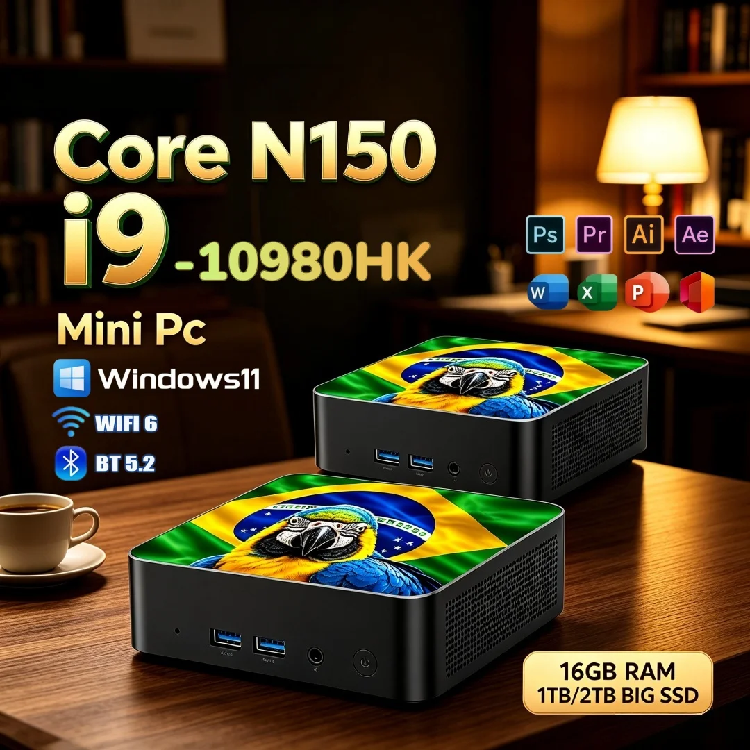 جهاز كمبيوتر صغير I9‑10980HK C - مراجعة Desk Setup For Office وسعره