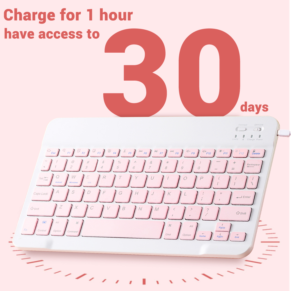 لوحة مفاتيح بلوتوث لاسلكية صغي - مراجعة Desk Setup Ipad وسعره