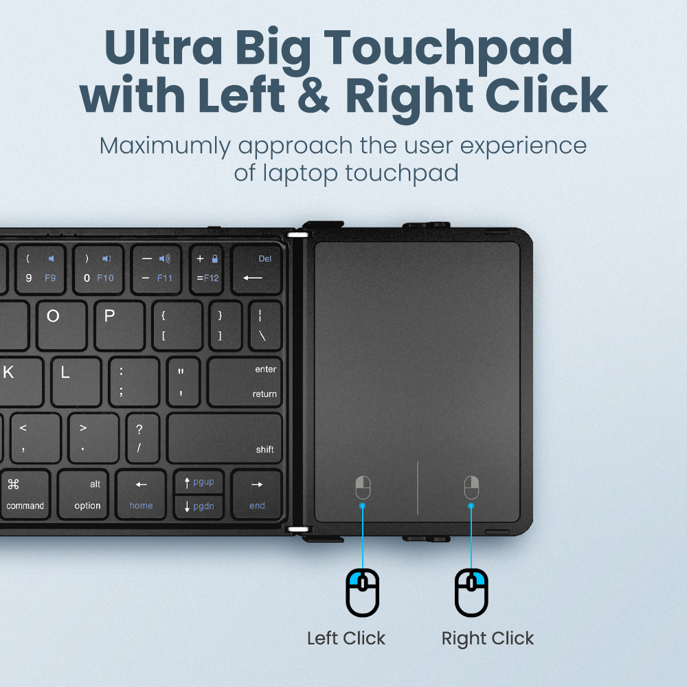 لوحة مفاتيح لاسلكية قابلة للطي - مراجعة Desk Setup Ipad وسعره
