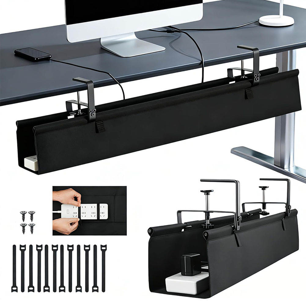 منظم كابلات للاستخدام تحت المك - مراجعة Desk Setup Layout وسعره