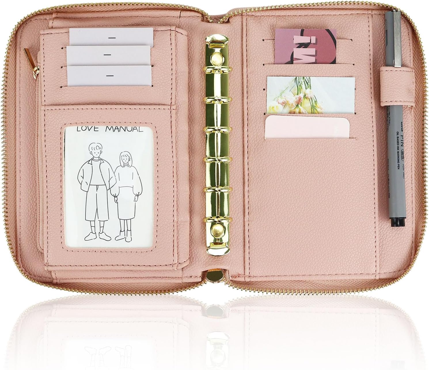 A7 الجلود الميزانية الموثق الن - مراجعة Ring Binder Box وسعره