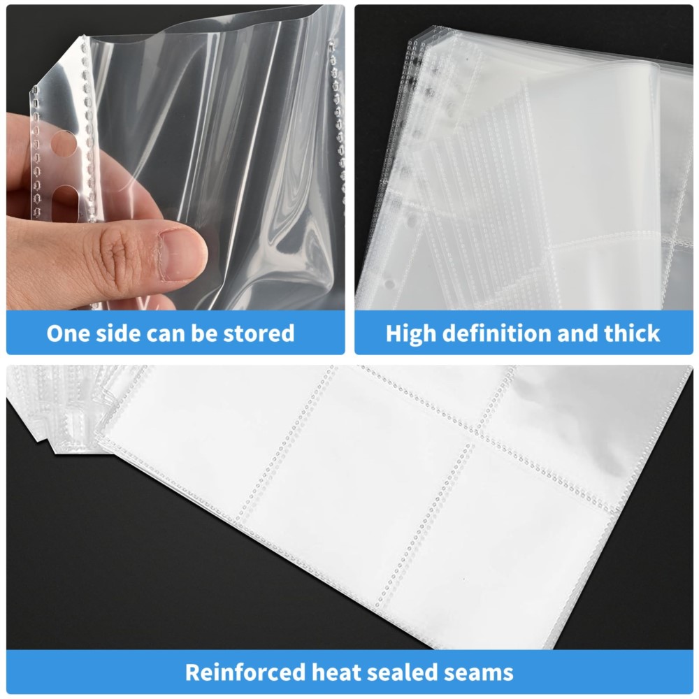 50 ورقة حماية للبطاقات التجاري - مراجعة Ring Binder Box وسعره