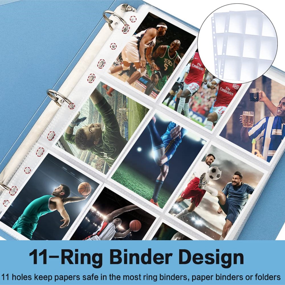 50 ورقة حماية للبطاقات التجاري - مراجعة Ring Binder Box وسعره