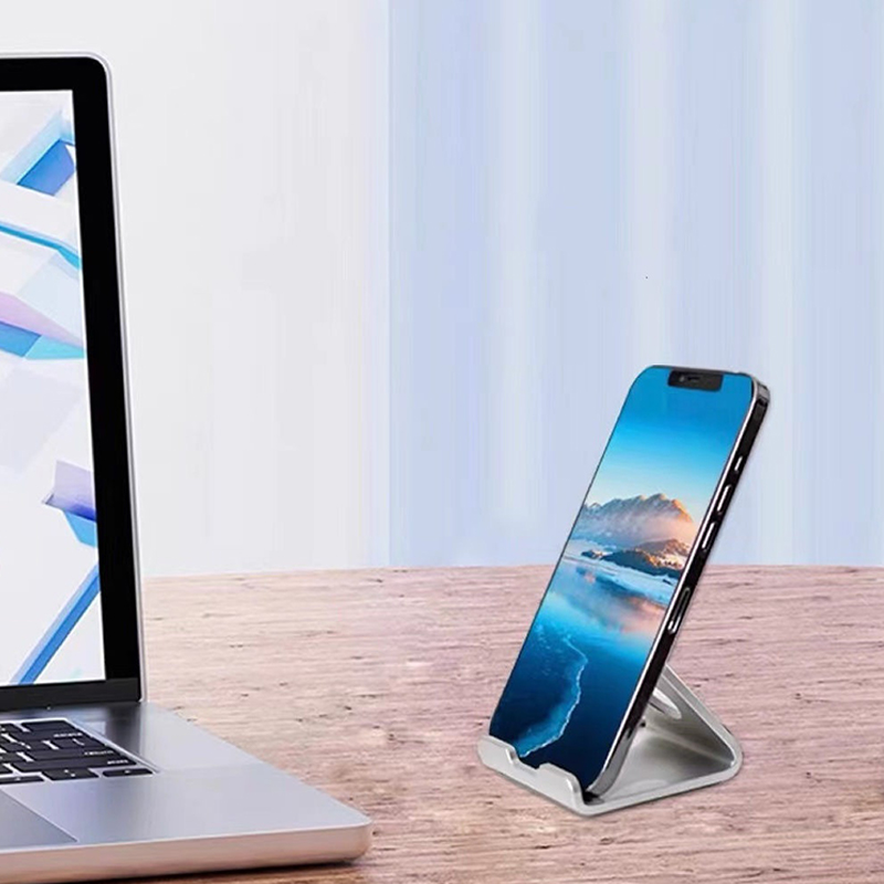 حامل هاتف محمول معدني لسطح الم - مراجعة Desk Setup Table وسعره