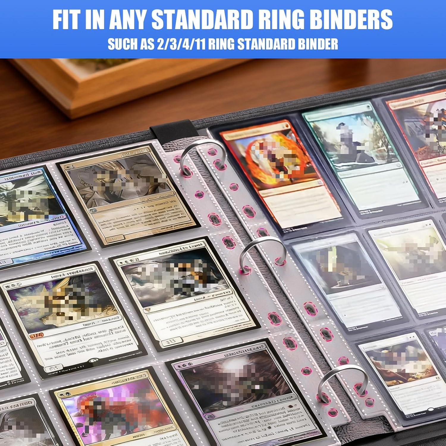 65 ورقة حافظة بطاقات بـ 9 جيوب - مراجعة Ring Binder Box وسعره