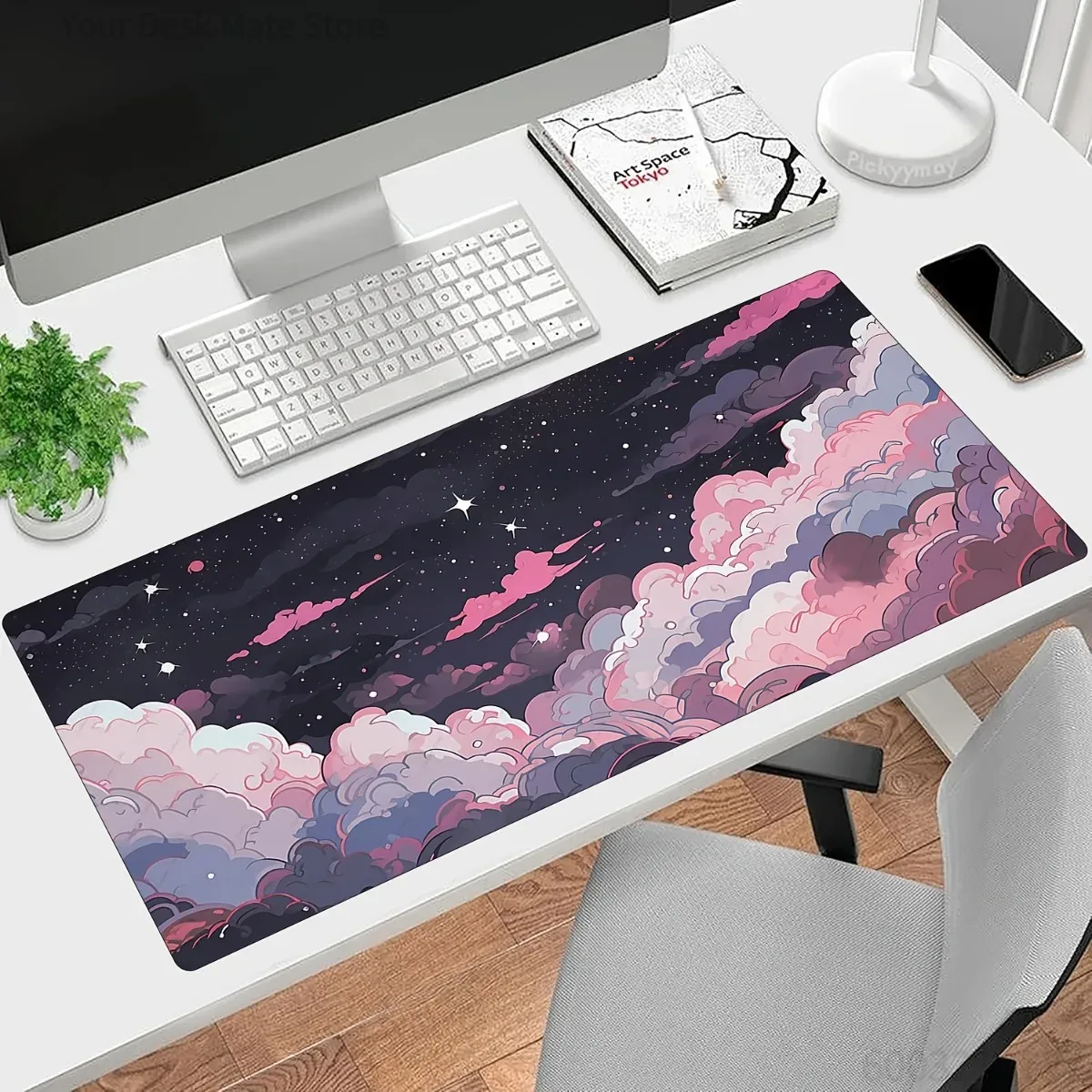 لوحة ماوس مطاطية لطيفة بتصميم  - مراجعة Desk Setup Pc And Laptop وسعره