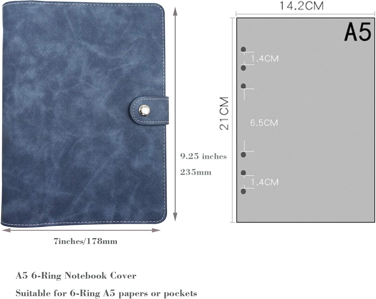 مجلد دفتر ملاحظات من جلد البول - مراجعة Ring Binder Box وسعره
