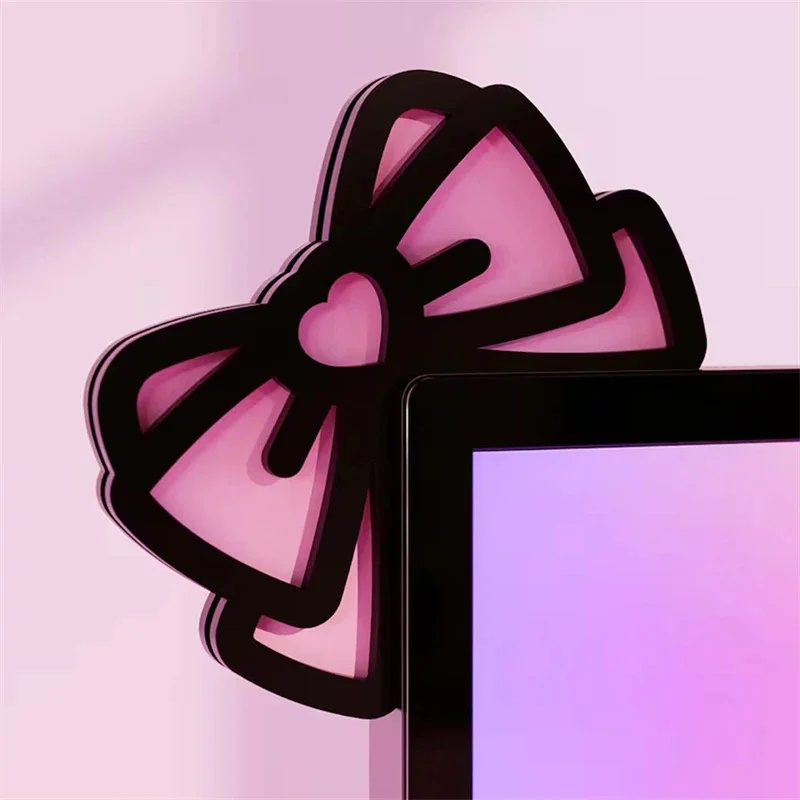 Kawaii الوردي الاكريليك القوس  - مراجعة Desk Setup For Office وسعره