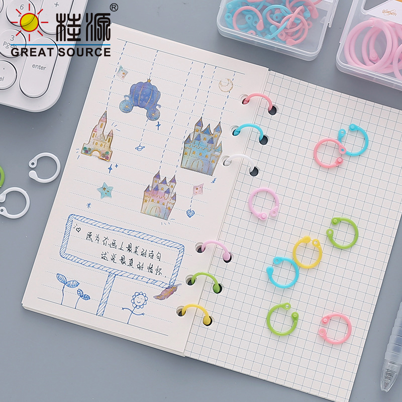 Makeasy الملونة حلقة الموثق 15 - مراجعة Ring Binder Box وسعره