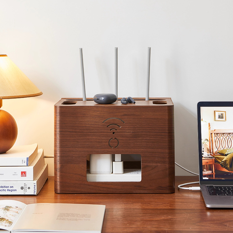 الراقي موزع إنترنت واي فاي صند - مراجعة Cable Box Organizer وسعره
