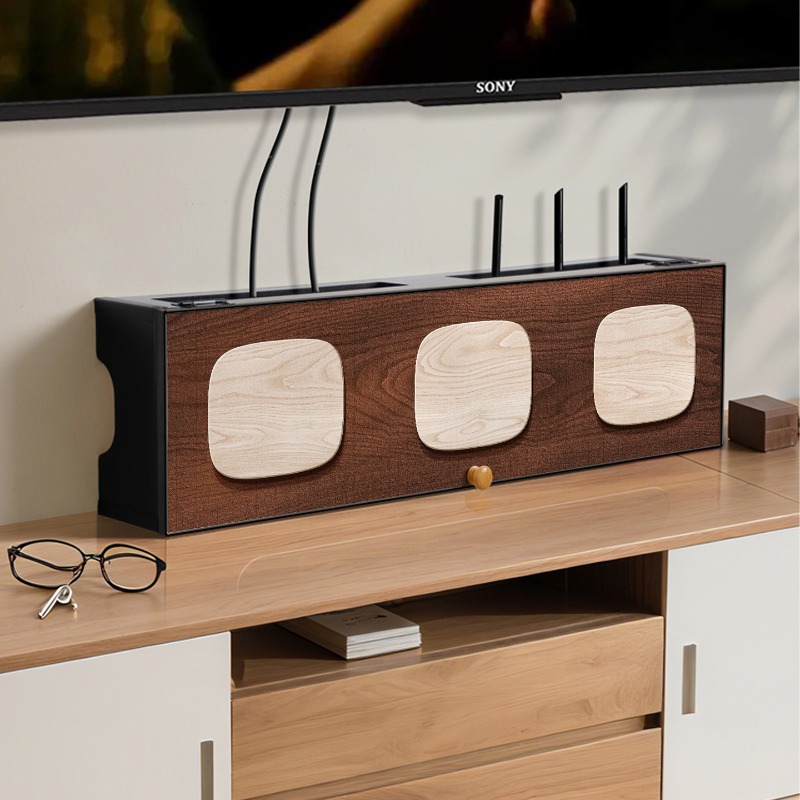 صندوق منظم راوتر واي فاي مع حا - مراجعة Cable Box Organizer وسعره