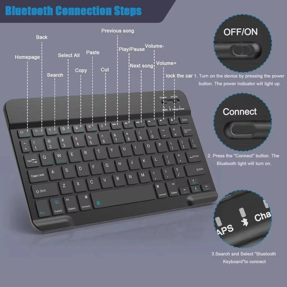 لوحة مفاتيح بلوتوث لأجهزة آيبا - مراجعة Desk Setup Ipad وسعره