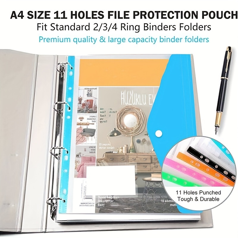 مجلدات الملفات البلاستيكية الم - مراجعة Ring Binder Box وسعره