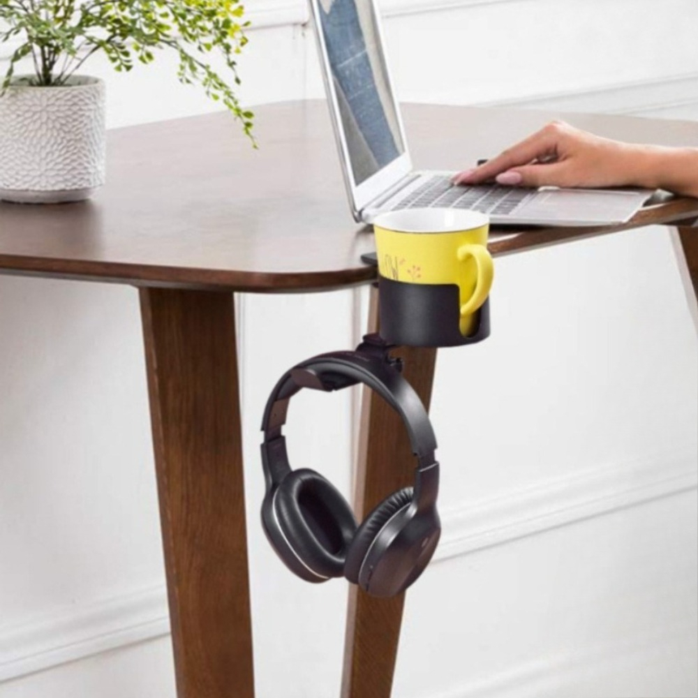 360 °   حامل سماعات رأس دوار ل - مراجعة Desk Setup For Office وسعره