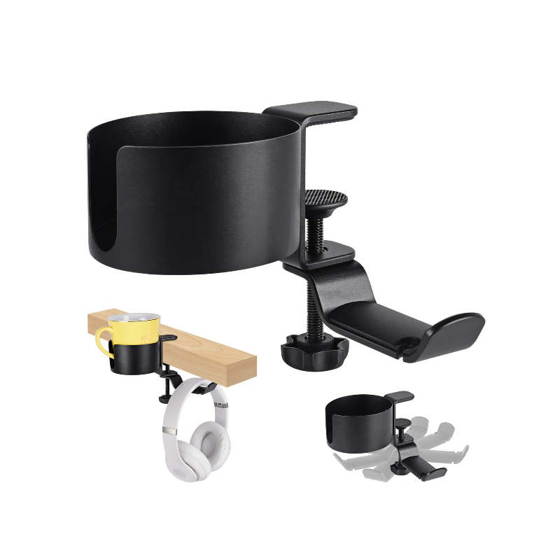360 °   حامل سماعات رأس دوار ل - مراجعة Desk Setup For Office وسعره