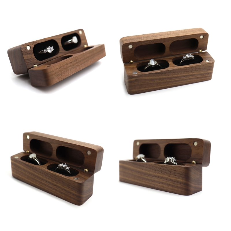 ZB91 صندوق خاتم لحفل الزفاف حا - مراجعة Ring Binder Box وسعره