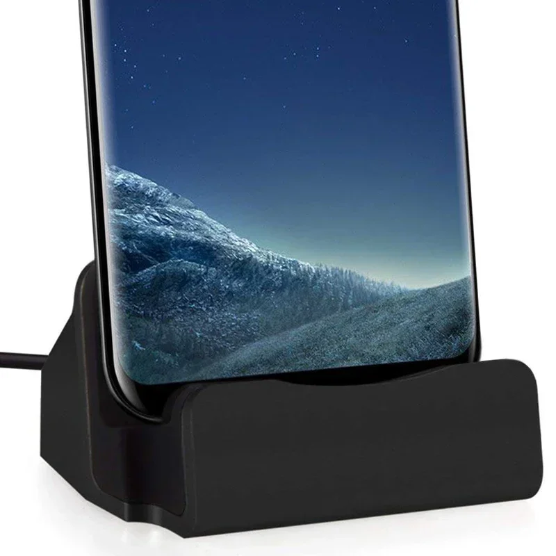 نوع C USB حوض شاحن حامل هاتف آ - مراجعة Desk Setup Table وسعره