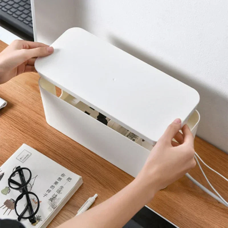 صندوق تخزين الكابلات، صندوق تخ - مراجعة Cable Box Organizer وسعره