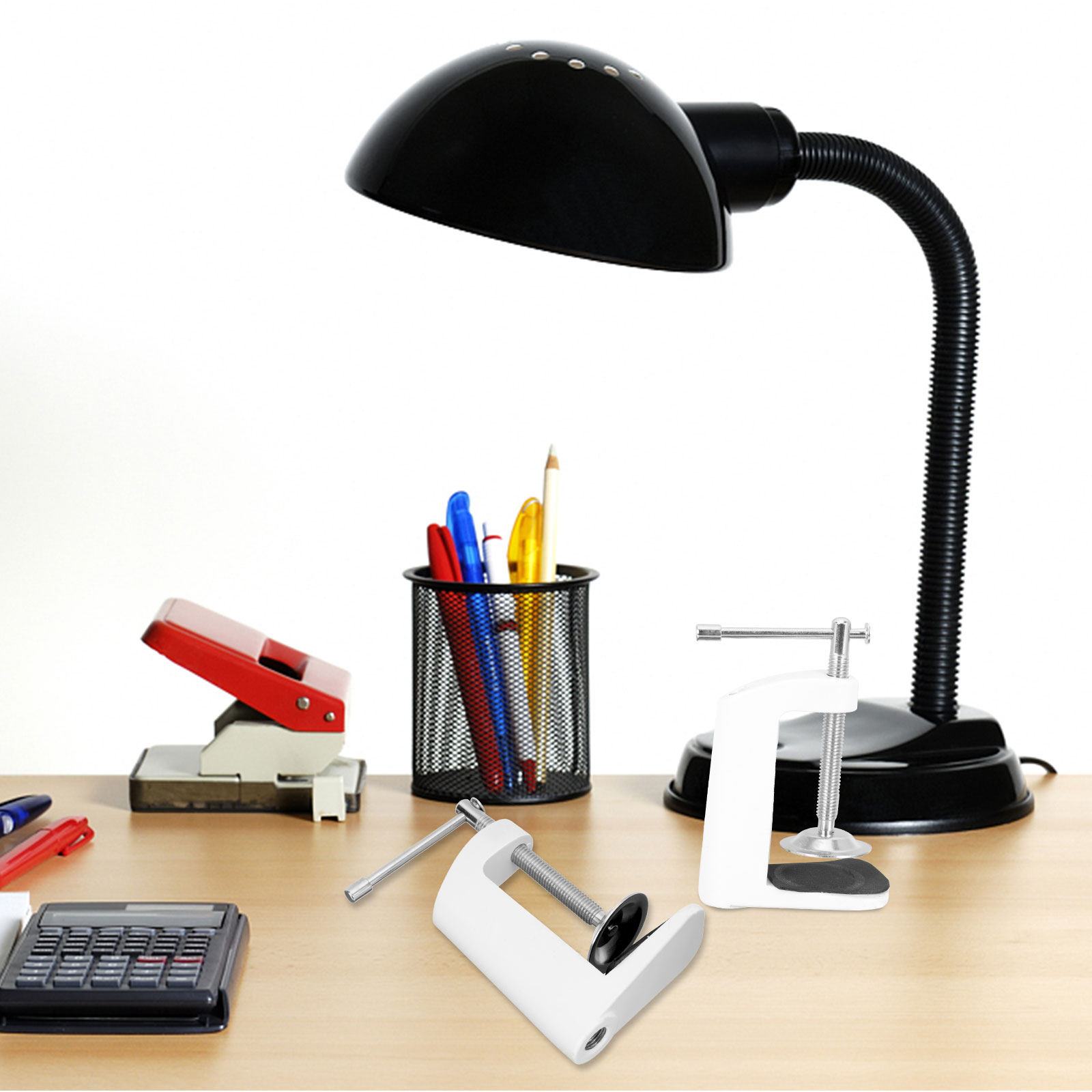 مشبك مكتبي قوي على شكل حرف C ل - مراجعة Desk Setup For Office وسعره