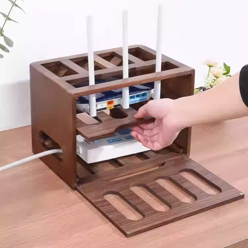 صندوق تخزين كبير السعة لجهاز ا - مراجعة Cable Box Organizer وسعره