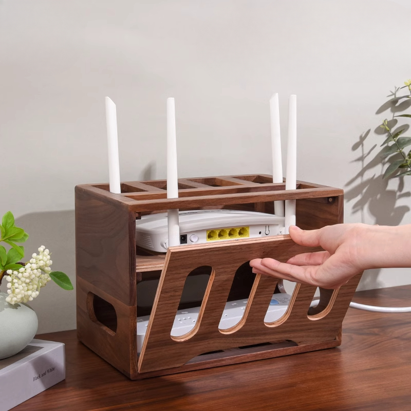صندوق تخزين كبير السعة لجهاز ا - مراجعة Cable Box Organizer وسعره