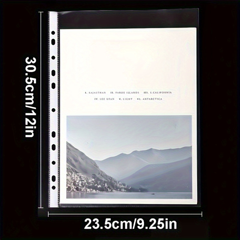 50 مجلد بلاستيكي شفاف مقاس A4  - مراجعة Ring Binder Box وسعره