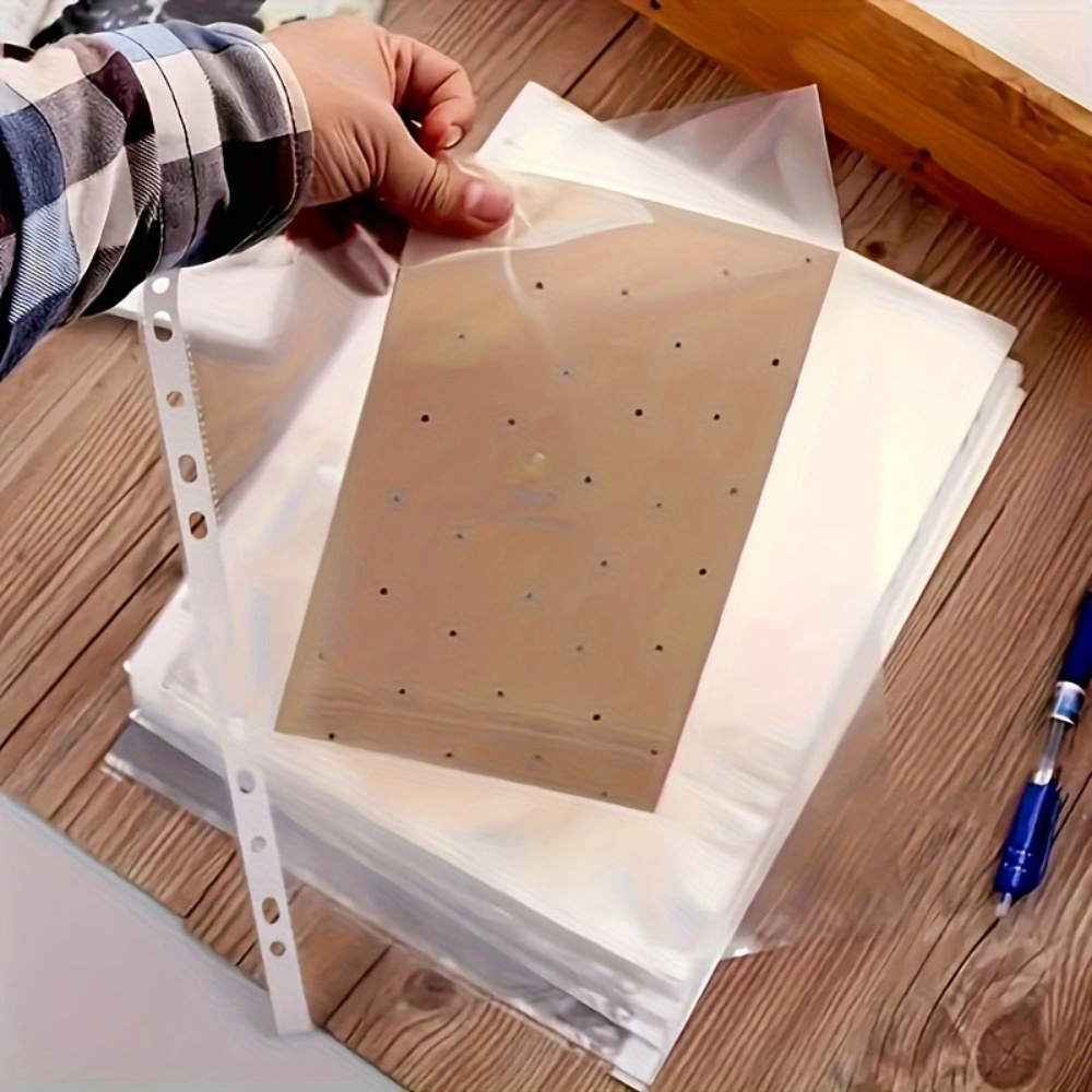 50 مجلد بلاستيكي شفاف مقاس A4  - مراجعة Ring Binder Box وسعره