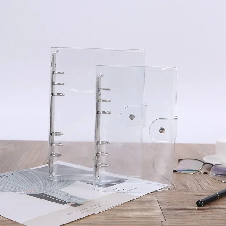 A5 A6 A7 شفاف لينة بولي كلوريد - مراجعة Ring Binder Box وسعره