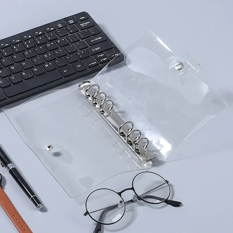 A5 A6 A7 شفاف لينة بولي كلوريد - مراجعة Ring Binder Box وسعره