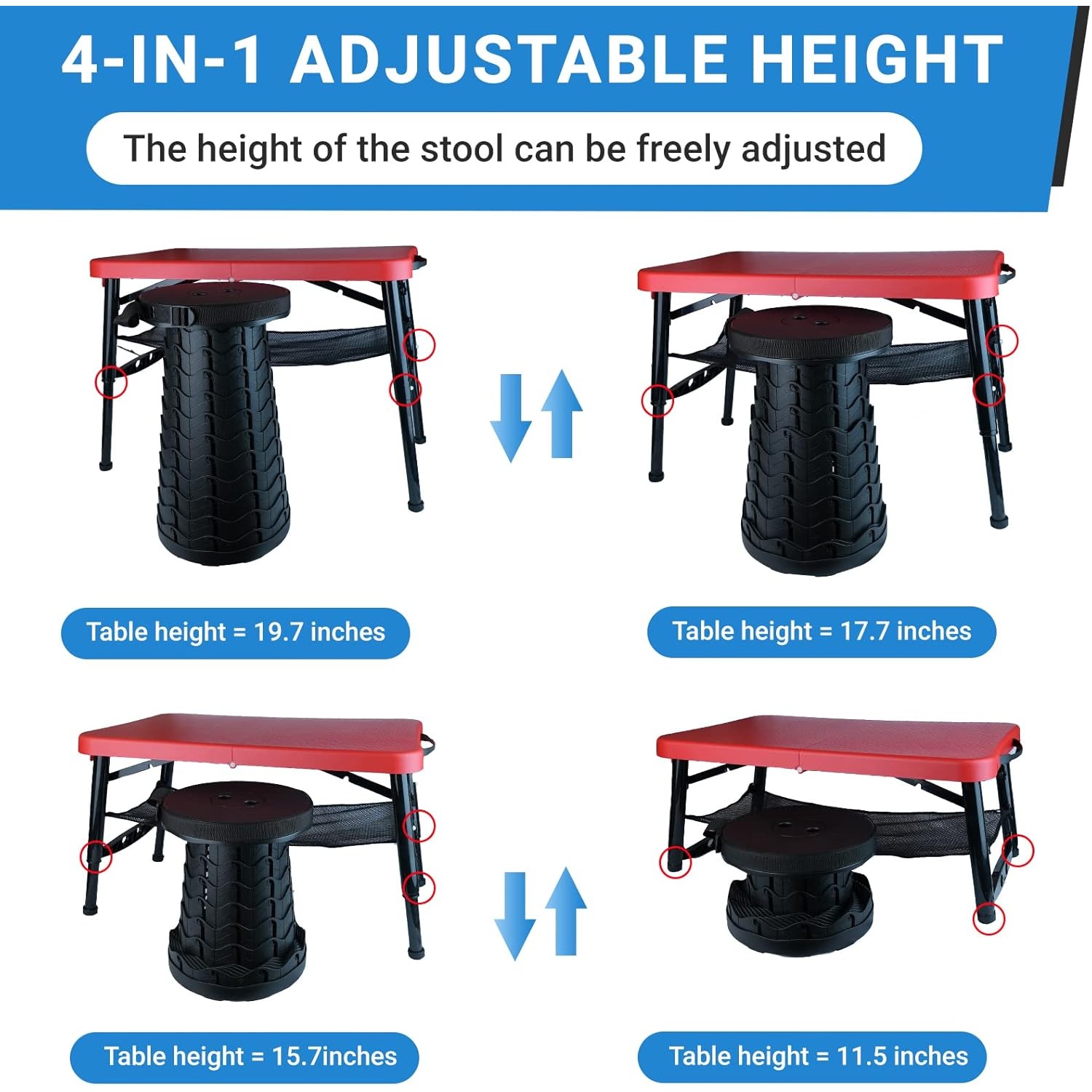 قابل للسحب طاولة قابلة للطي وم - مراجعة Desk Setup Maker وسعره