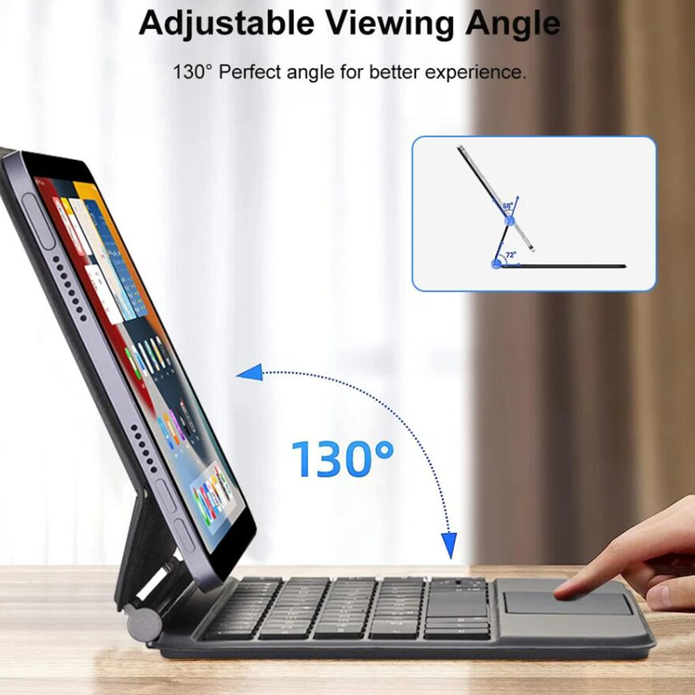 حافظة ماجيك للوحة المفاتيح الت - مراجعة Desk Setup Ipad وسعره